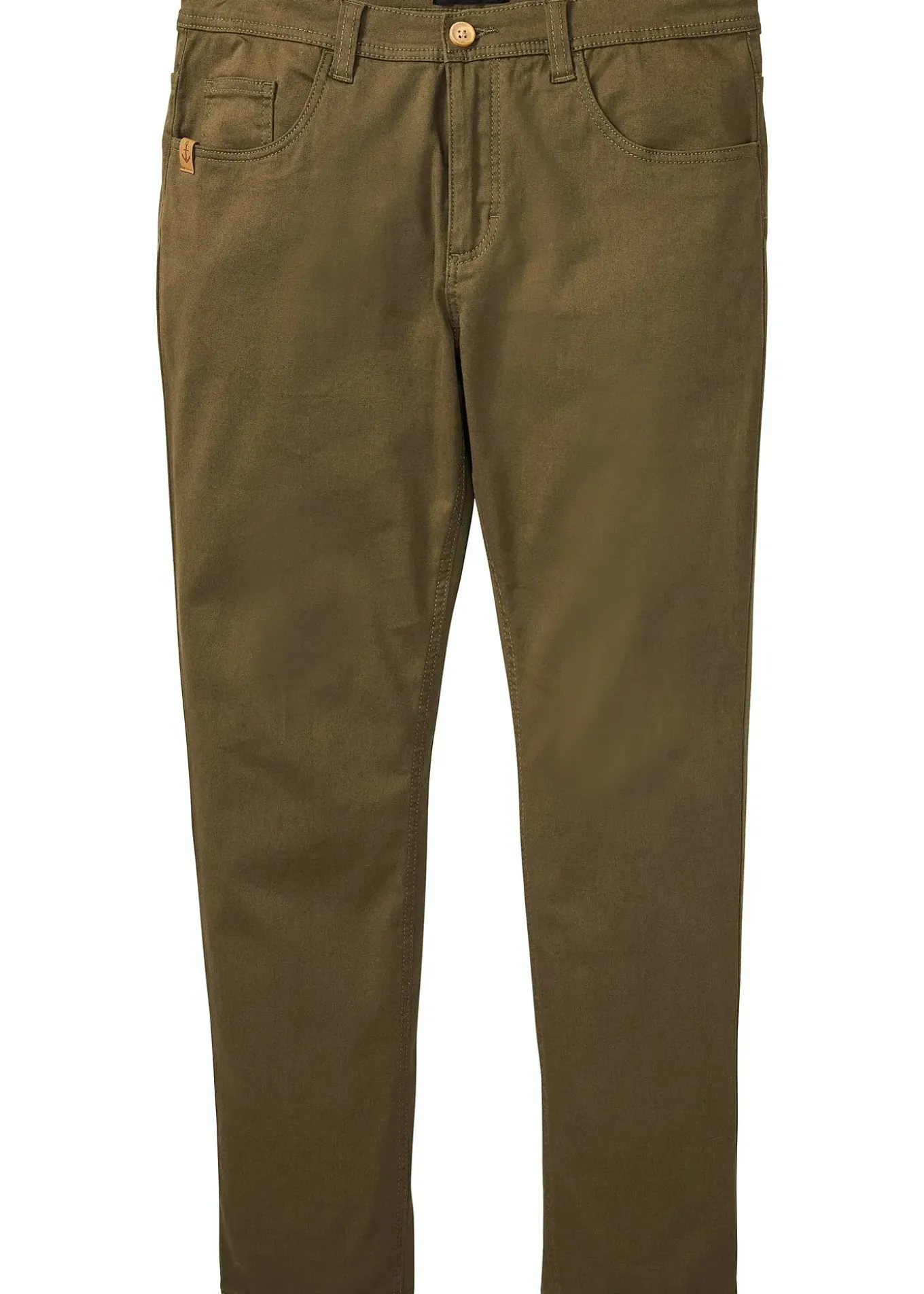 Pantalon extensible regular, droit