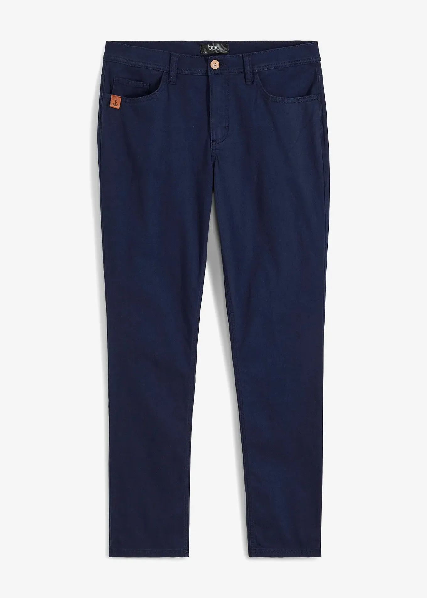 Pantalon extensible regular, droit