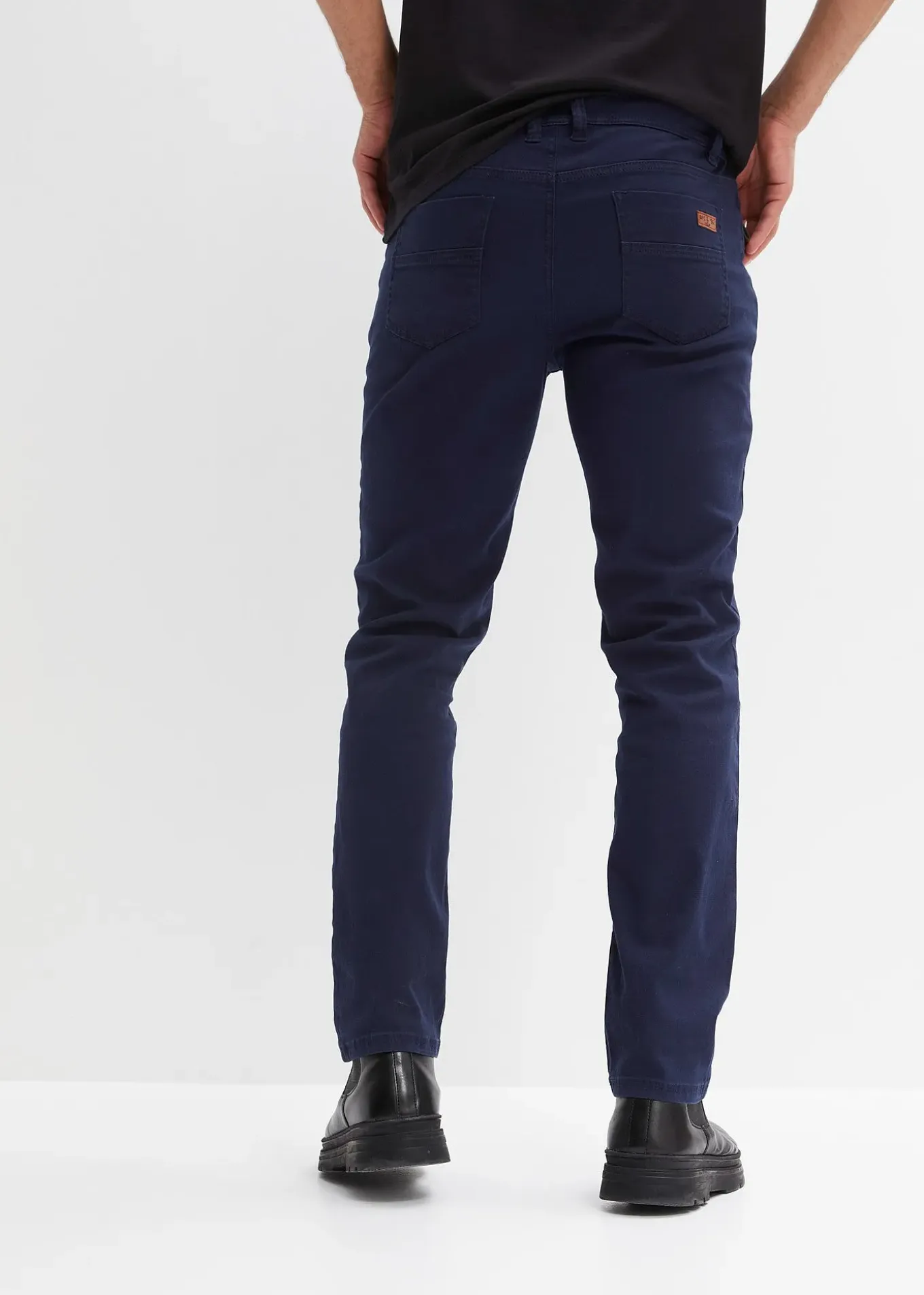 Pantalon extensible regular, droit