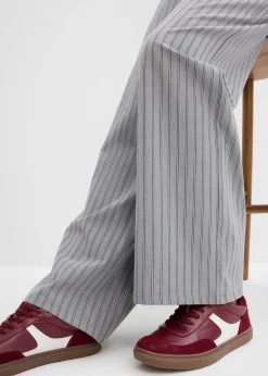 Pantalon fluide à taille élastiquée