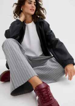 Pantalon fluide à taille élastiquée