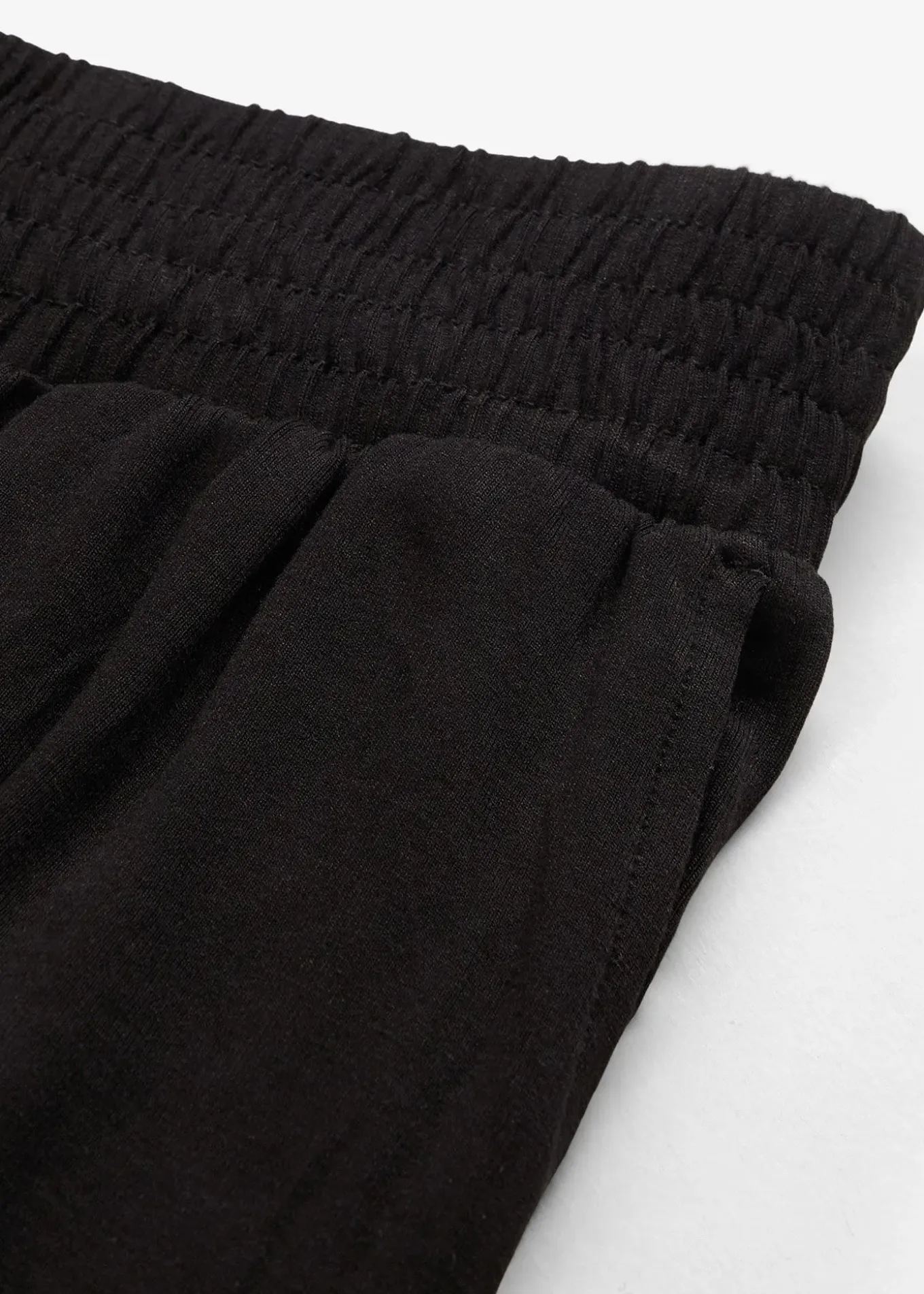 Pantalon fluide en jersey viscose, longueur 7/8