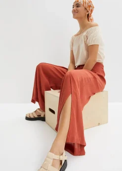 Pantalon fluide en viscose