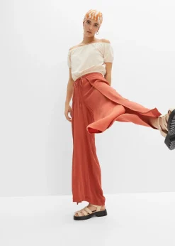 Pantalon fluide en viscose