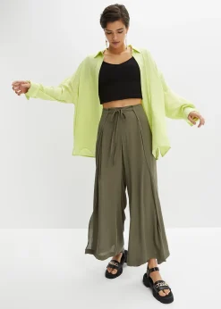 Pantalon fluide en viscose