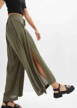 Pantalon fluide en viscose