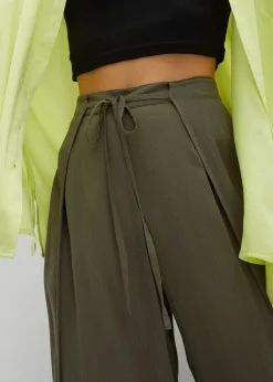 Pantalon fluide en viscose