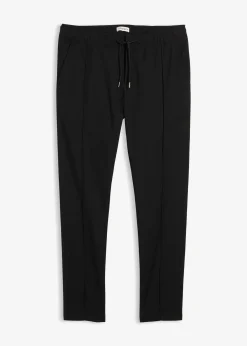 Pantalon jogger aspect laine, regular