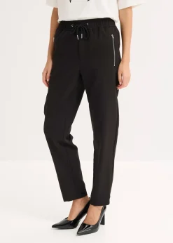 Pantalon jogger avec taille élastiquée