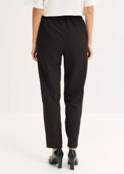Pantalon jogger avec taille élastiquée
