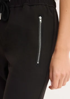 Pantalon jogger avec taille élastiquée