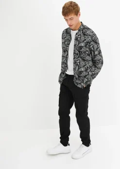 Pantalon jogger cargo droit, Regular