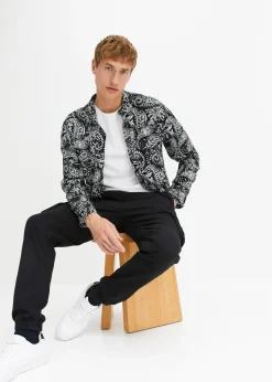 Pantalon jogger cargo droit, Regular