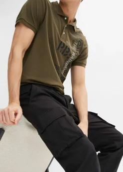 Pantalon jogger cargo droit, regular