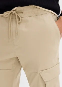 Pantalon jogger cargo droit, Regular