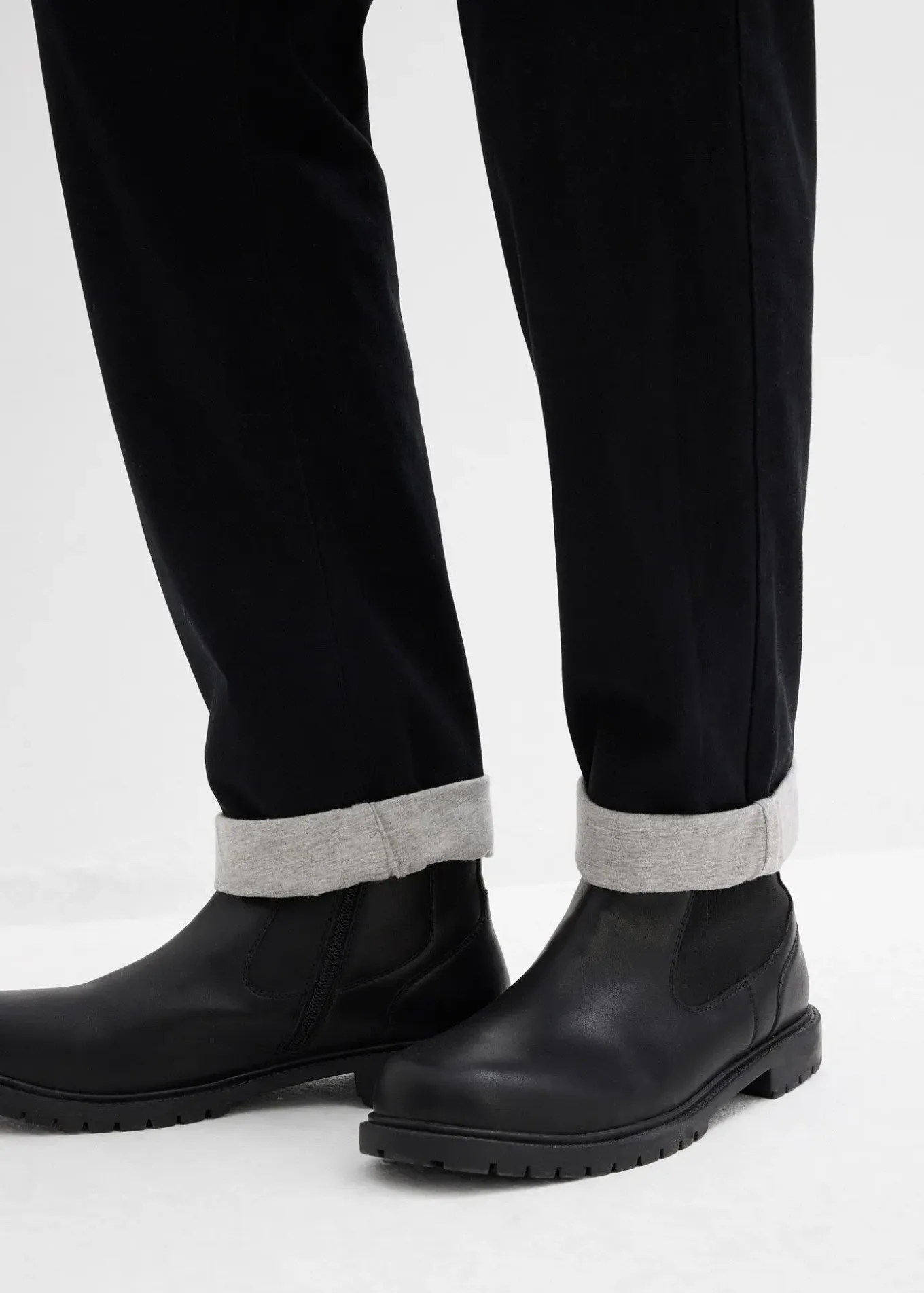 Pantalon jogger chaud et loose, fuselé