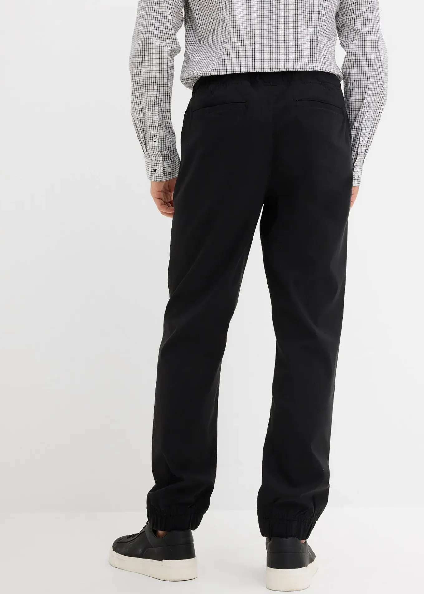 Pantalon jogger décontracté, droit