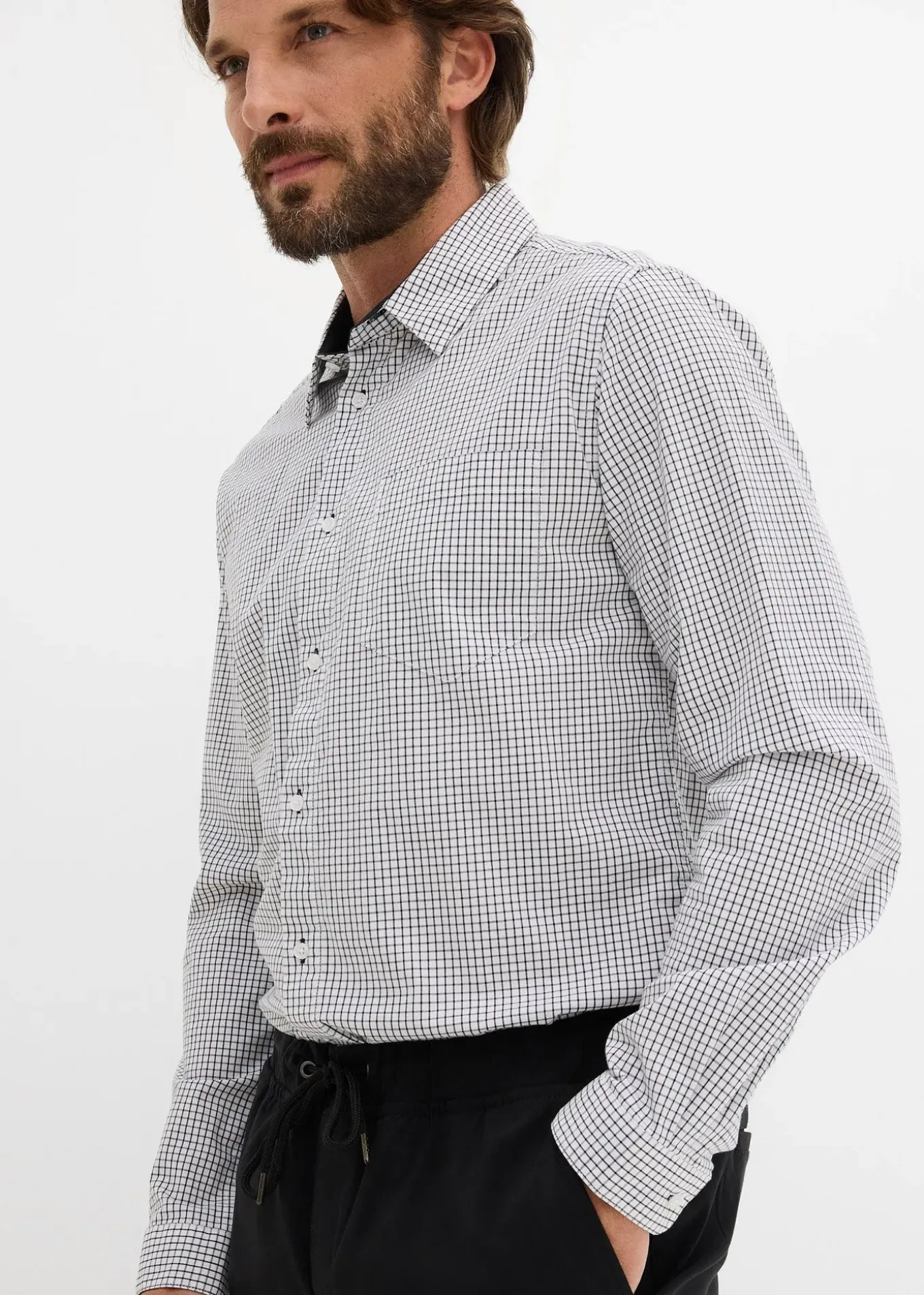 Pantalon jogger décontracté, droit