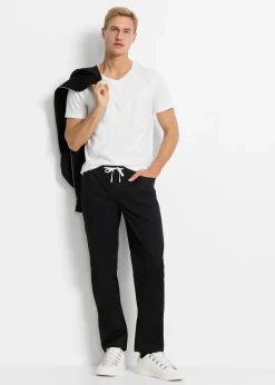 Pantalon jogger droit et extensible, regular