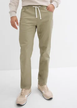 Pantalon jogger droit et extensible, regular