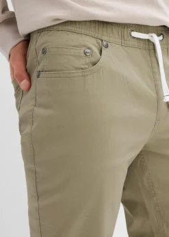 Pantalon jogger droit et extensible, regular