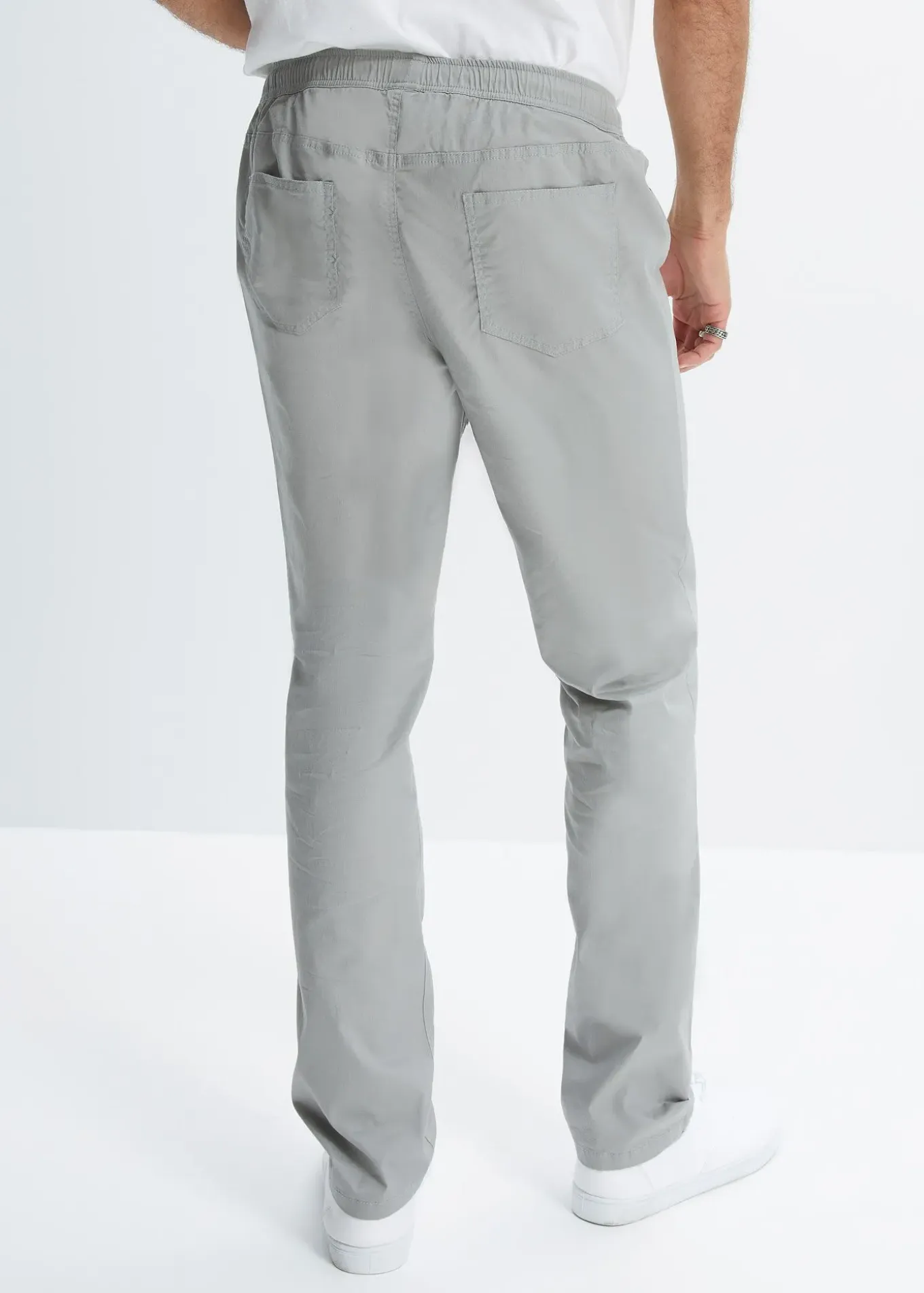 Pantalon jogger droit et extensible, regular