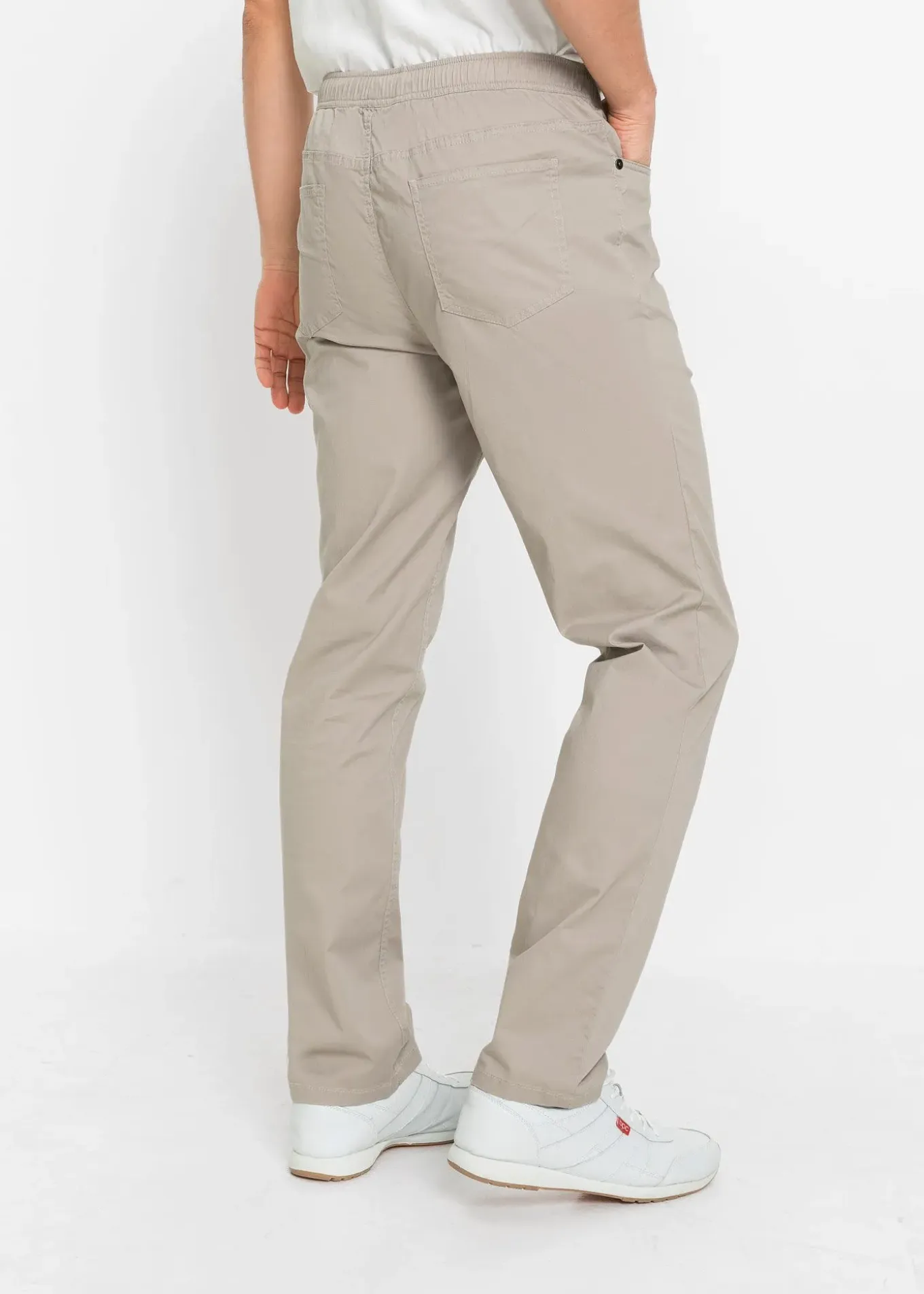 Pantalon jogger droit et extensible, regular