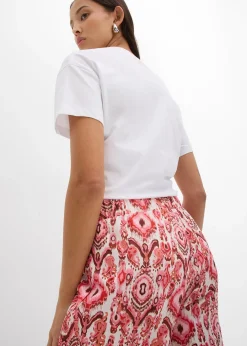 Pantalon jogger en crêpe texturé