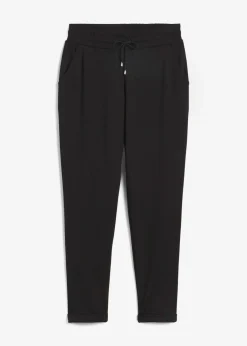 Pantalon jogger en viscose mélangée