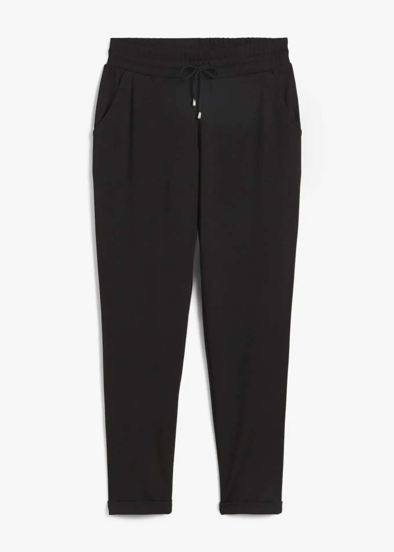 Pantalon jogger en viscose mélangée
