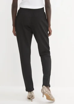 Pantalon jogger en viscose mélangée