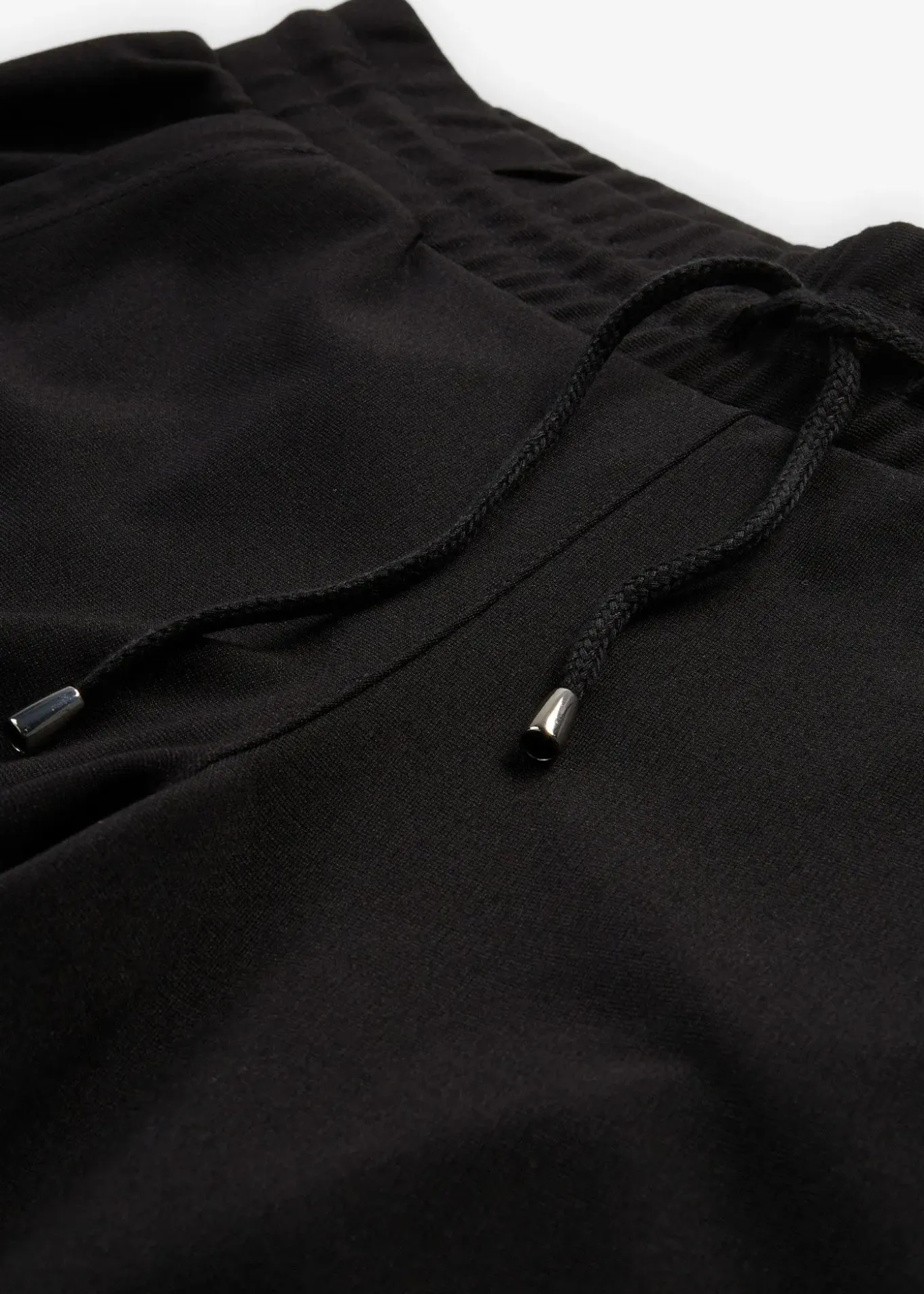 Pantalon jogger en viscose mélangée