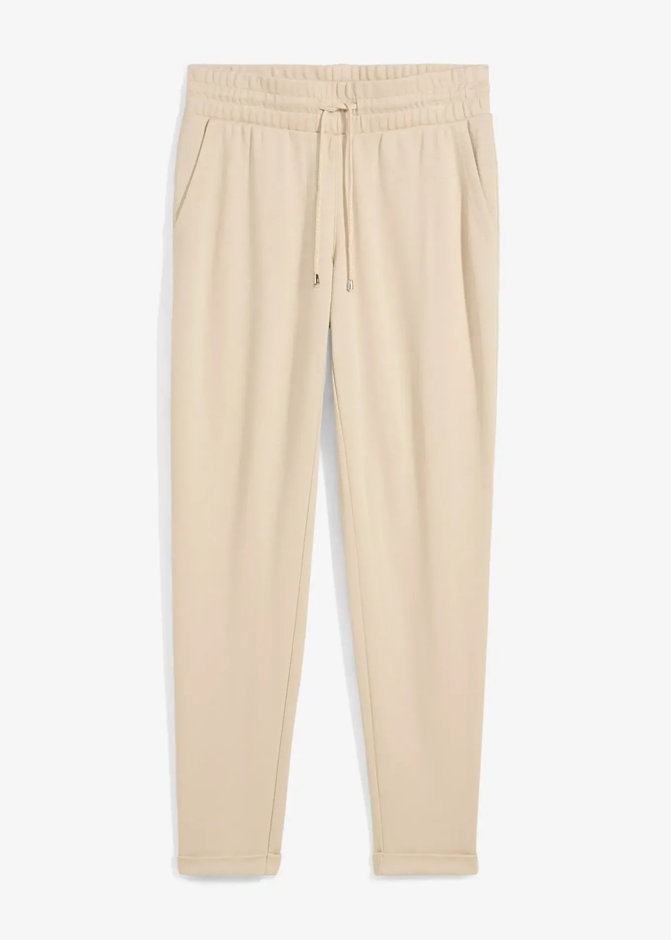 Pantalon jogger en viscose mélangée