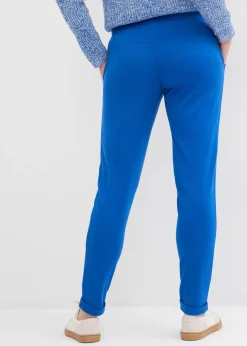 Pantalon jogger en viscose mélangée