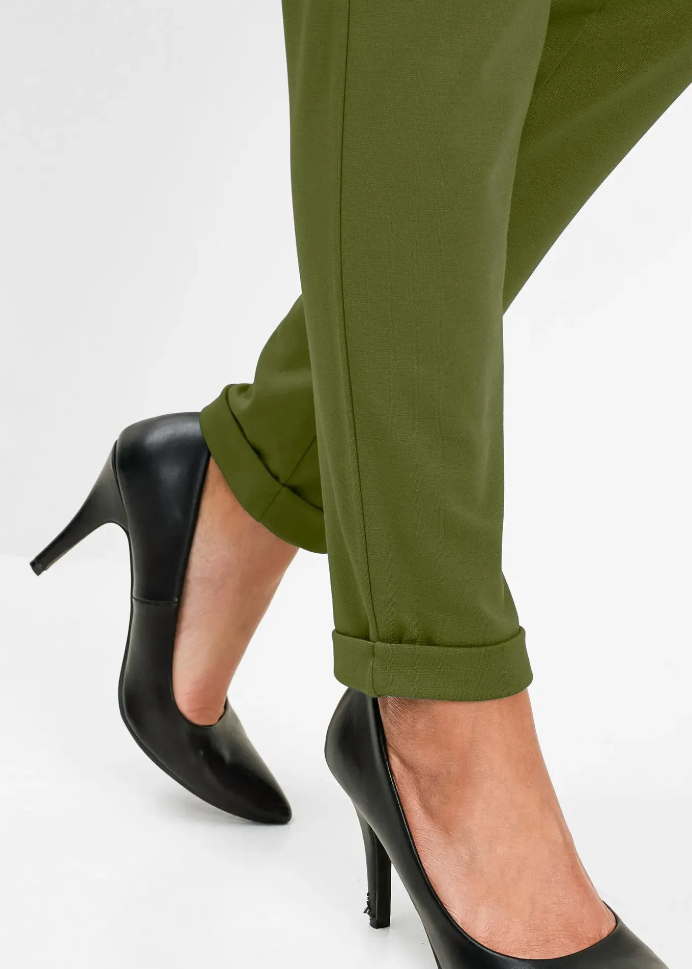 Pantalon jogger en viscose mélangée