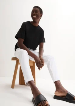 Pantalon jogger en viscose mélangée