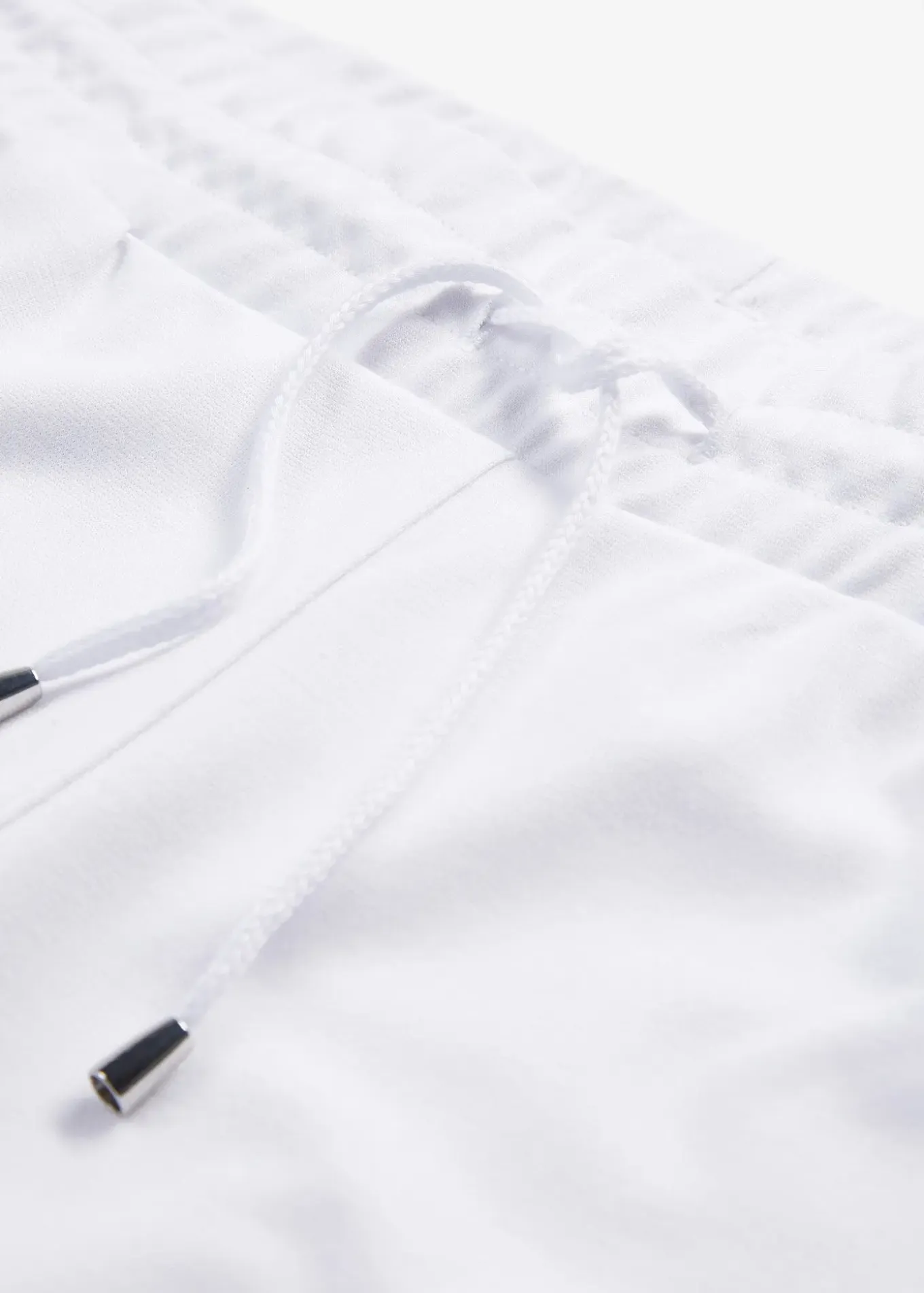 Pantalon jogger en viscose mélangée