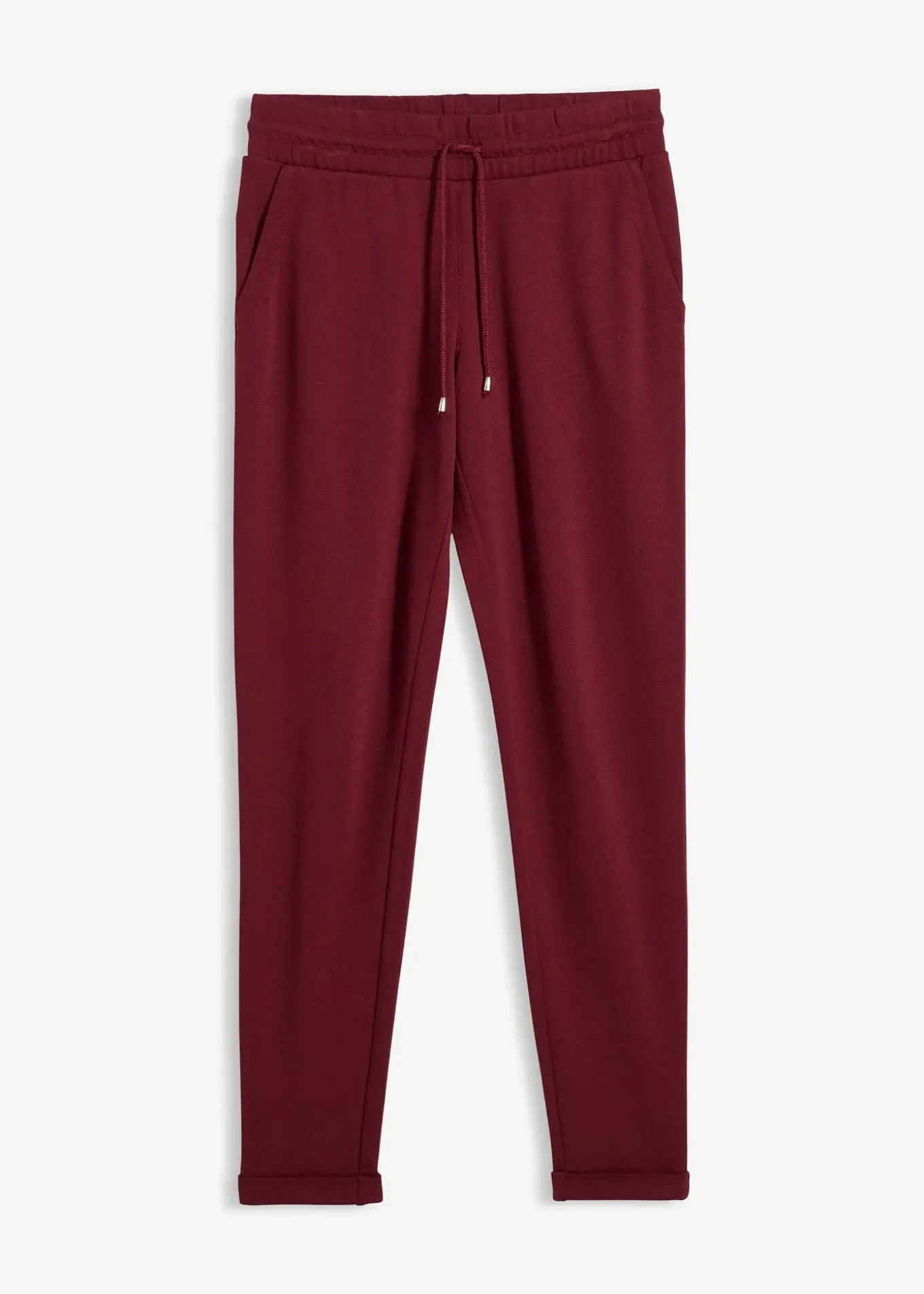 Pantalon jogger en viscose mélangée