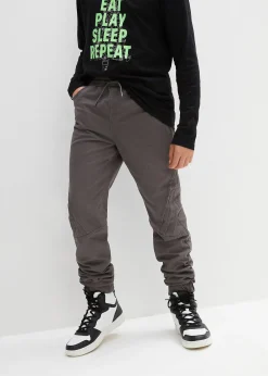 Pantalon jogger regular à doublure thermique en jersey