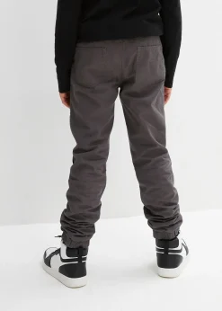Pantalon jogger regular à doublure thermique en jersey