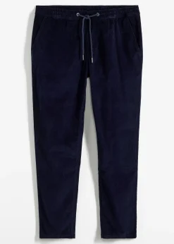 Pantalon jogger Regular en velours côtelé, droit