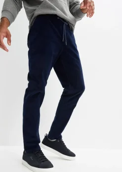 Pantalon jogger Regular en velours côtelé, droit