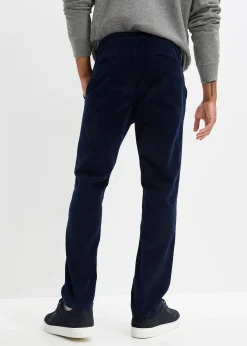 Pantalon jogger Regular en velours côtelé, droit
