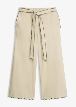 Pantalon large 100% coton