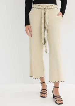 Pantalon large 100% coton