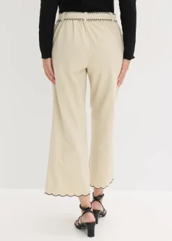 Pantalon large 100% coton