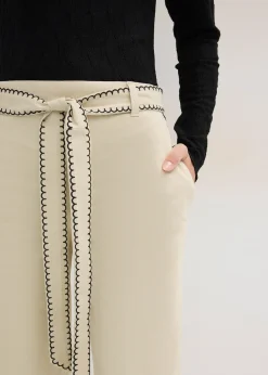 Pantalon large 100% coton