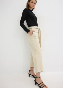 Pantalon large 100% coton