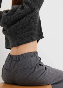 Pantalon large à pinces