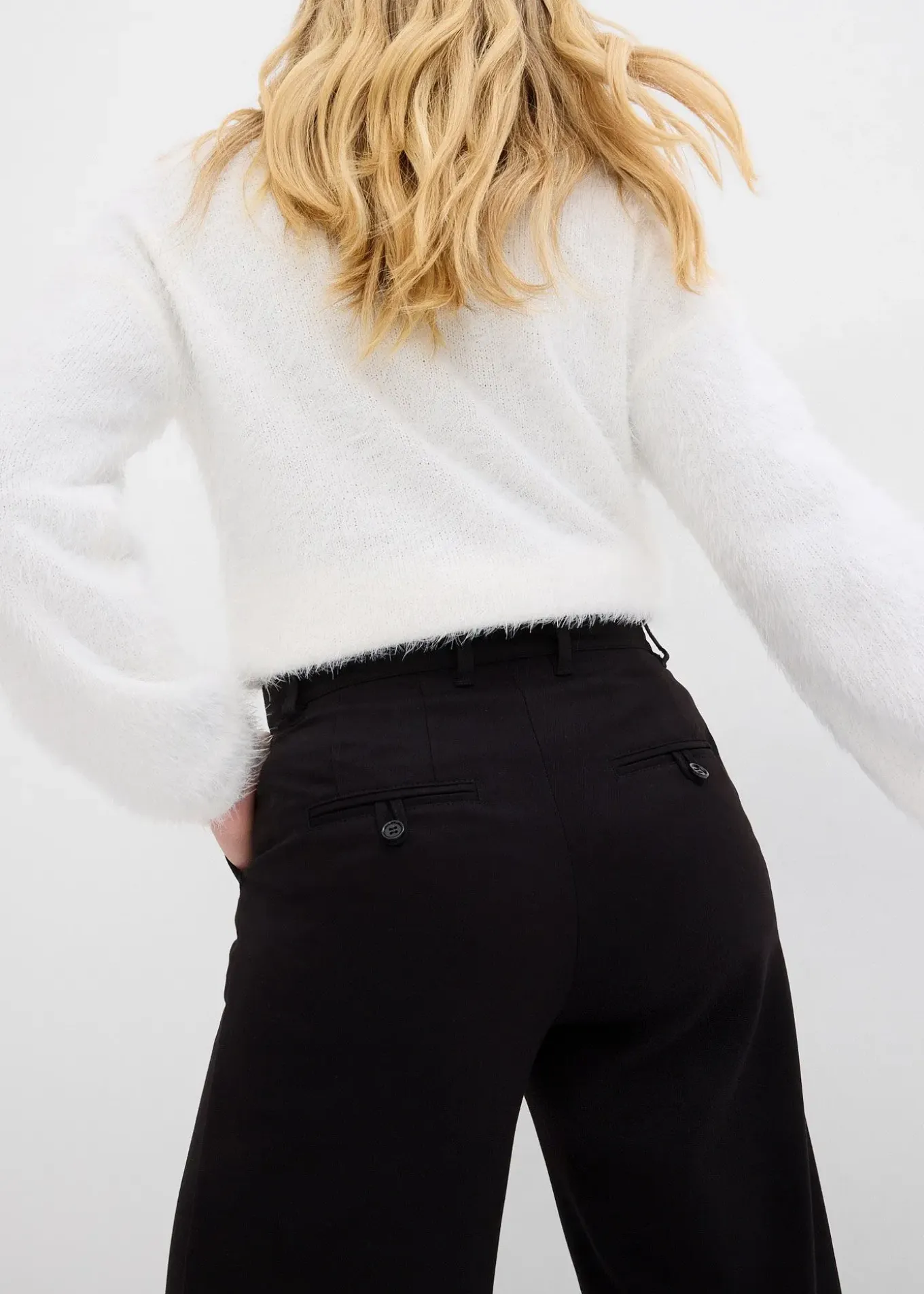 Pantalon large à pinces